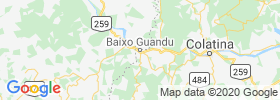 Baixo Guandu map